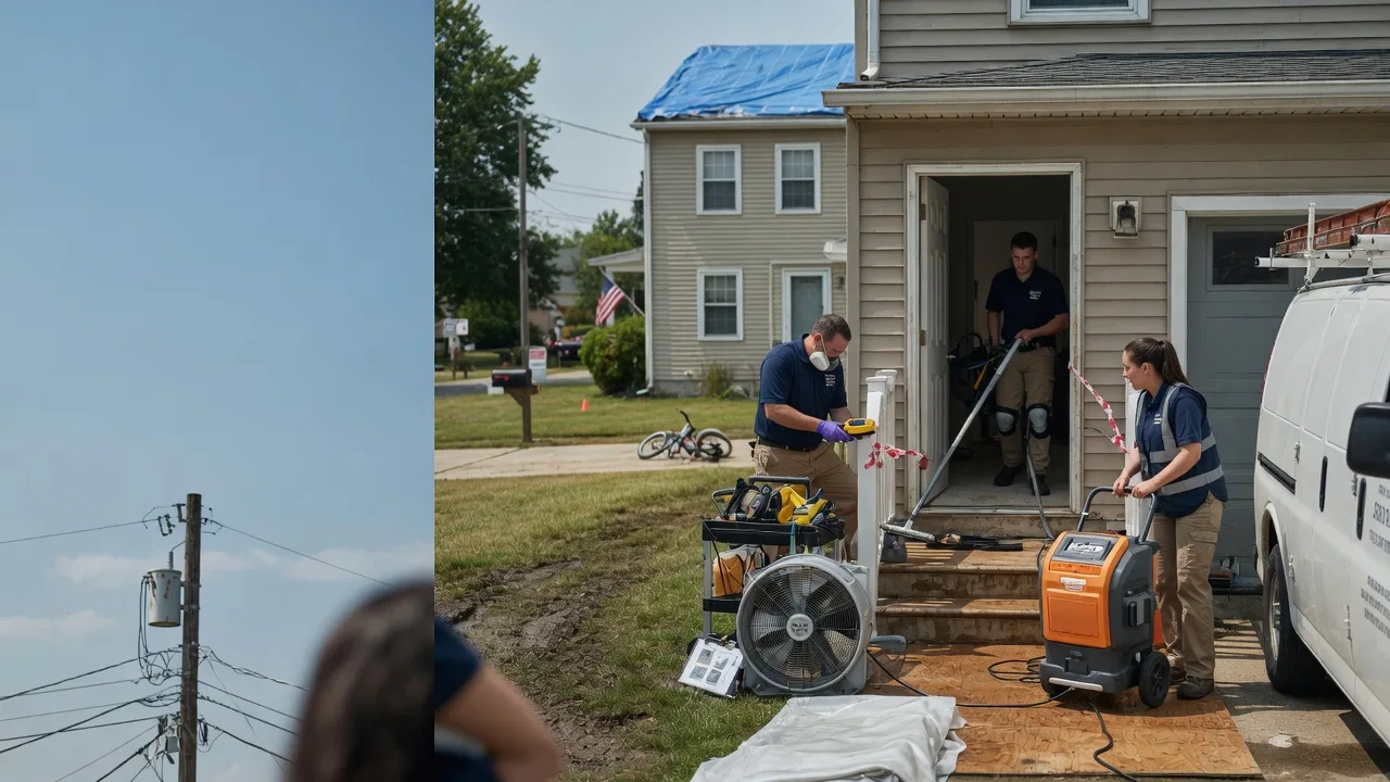 Water Damage Repair in Colp, IL near me